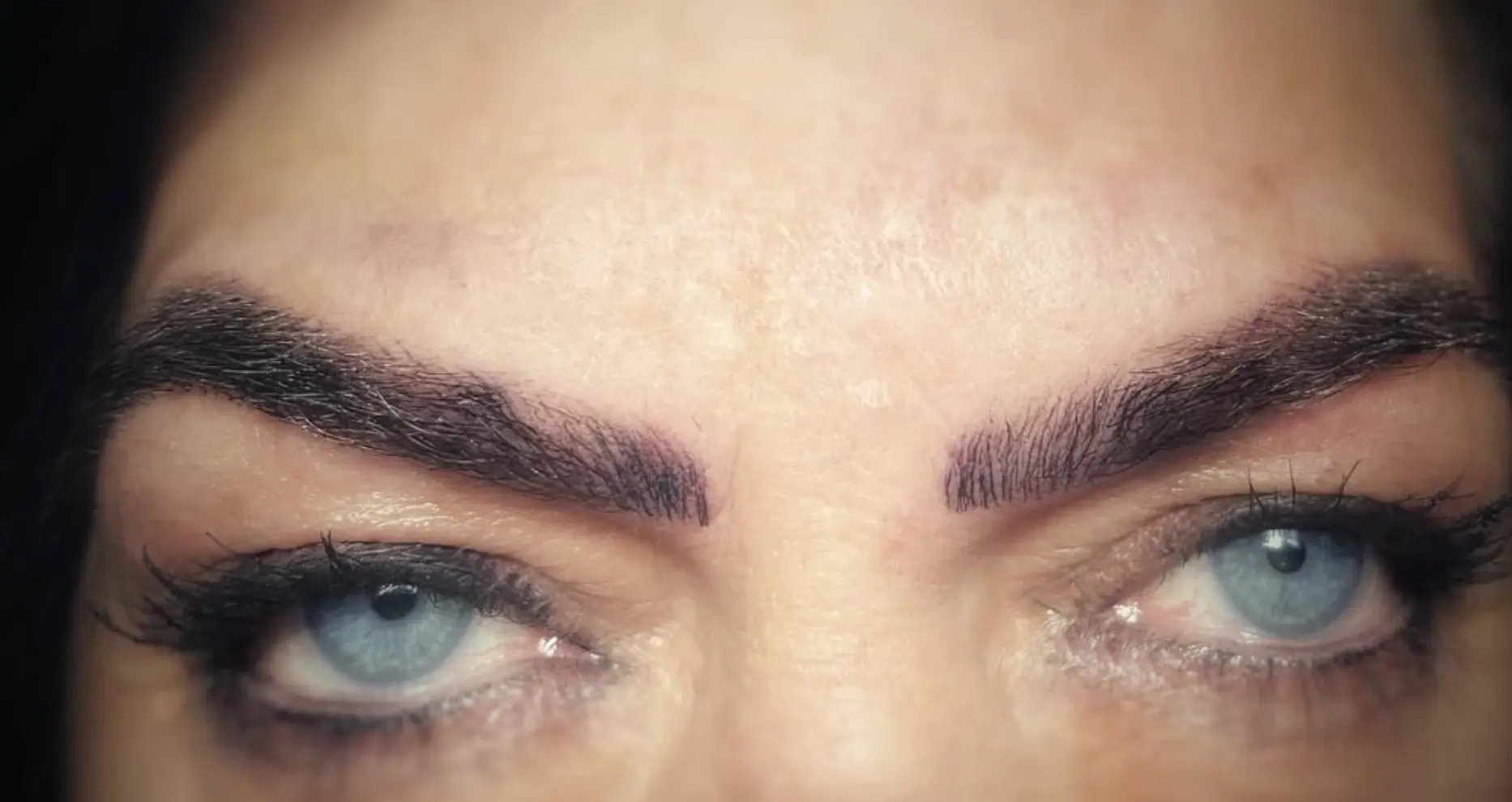 easiest eyebrow tattoo technique