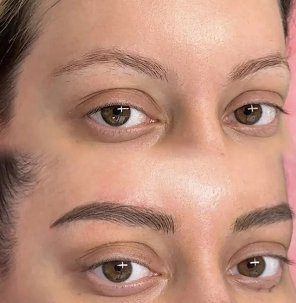 eyebrow tattoo for oily skin